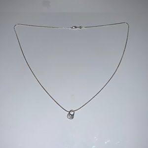Ladies 925 silver necklace with pendant